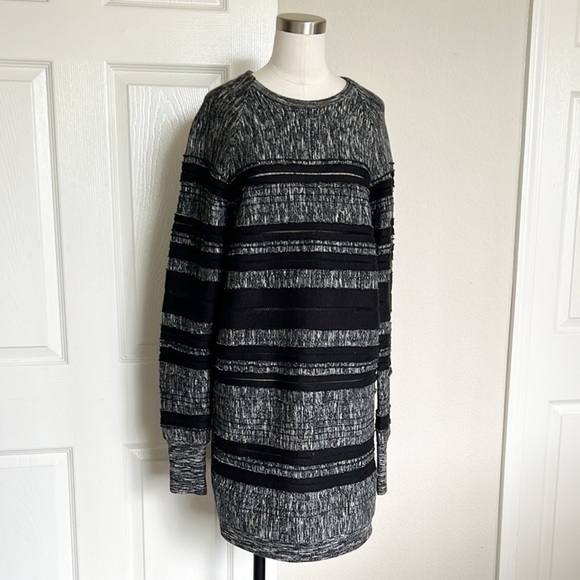 3.1 Phillip Lim Pullover Striped Sweater Dress - Picture 3 of 8
